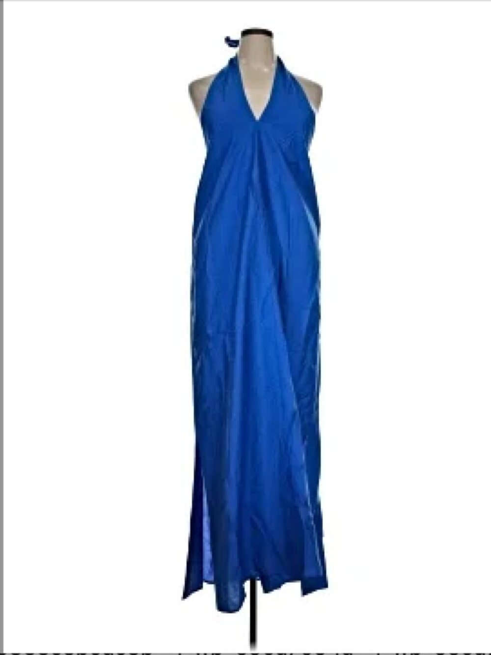 Antonio Melani Dress Navy DRS Sondra Halter Dress Large - Picture 5 of 5
